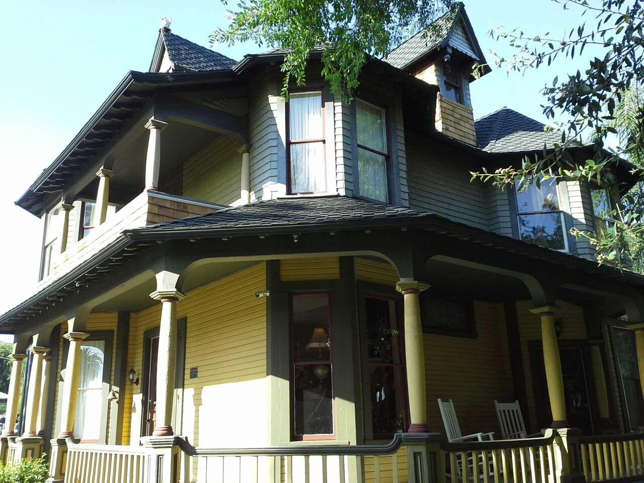 South-west Corner of the Ernest Wood House